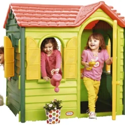 Little Tikes Country Cottage Evergreen Speelhuis -Aanbiedingen Buiten Plezier Winkel speelhuis little tikes country cottage evergreen 440s 3