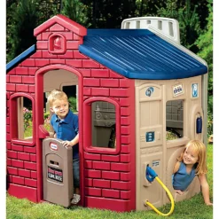 Little Tikes Speelhuis Tikes Town Earth Colours -Aanbiedingen Buiten Plezier Winkel speelhuis tikes town earth colours little tikes 1 1
