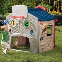 Little Tikes Speelhuis Tikes Town Earth Colours -Aanbiedingen Buiten Plezier Winkel speelhuis tikes town earth colours little tikes 2 1