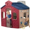 Little Tikes Speelhuis Tikes Town Earth Colours -Aanbiedingen Buiten Plezier Winkel speelhuis tikes town earth colours little tikes 1
