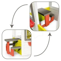 Smoby Friends House Met Tuintje – Speelhuis -Aanbiedingen Buiten Plezier Winkel speelhuisje smoby 310209 friends house 4