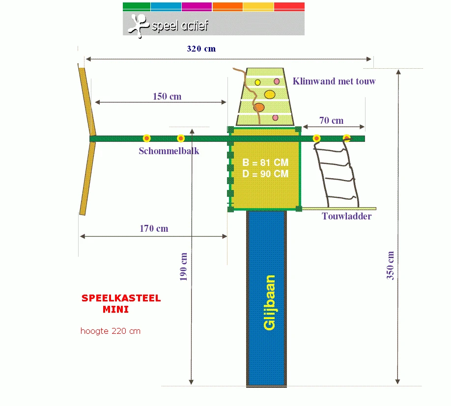 Speelkasteel Mini Speeltoestel 7 Speelkasteel Mini Speeltoestel - Afbeelding 5