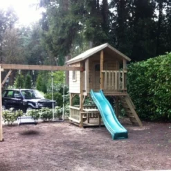Houten Speelhuis Maarten Met Deur