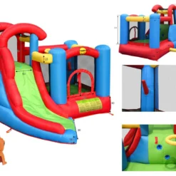 Springkussen Happy Hop 6-in-1 Playcenter -Aanbiedingen Buiten Plezier Winkel springkussen happy hop 6 in 1 playcenter hh9371 1 scaled 1