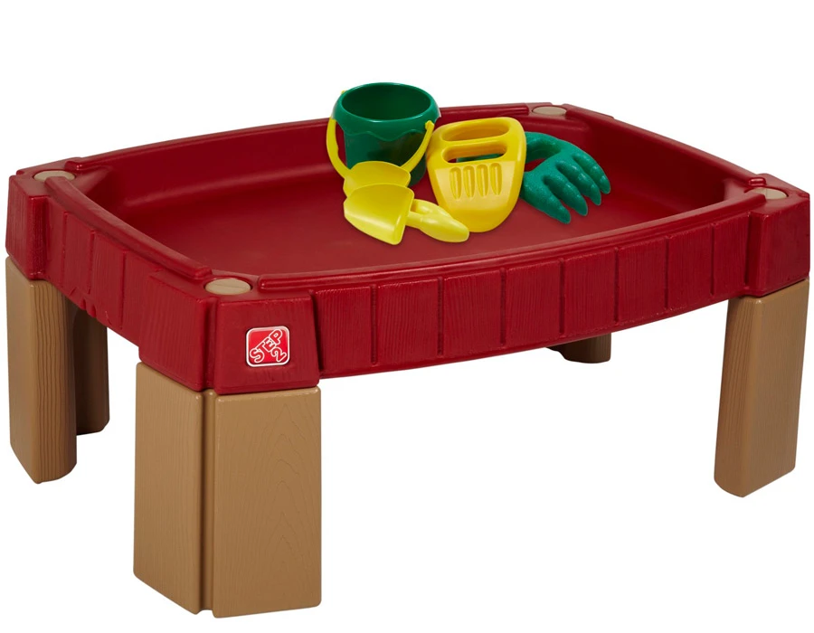 Step2 Kunststof Zandtafel Met Deksel En Accessoires 4 Step2 Kunststof Zandtafel Met Deksel En Accessoires - Afbeelding 2