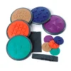 Gonge 2118 Tactile Discs II Tastset 5-delig Therapie Speelgoed -Aanbiedingen Buiten Plezier Winkel tactile discs gonge 2118 1