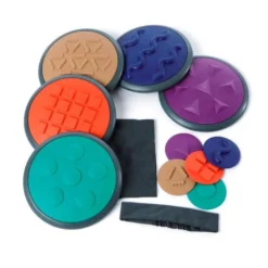 Gonge 2118 Tactile Discs II Tastset 5-delig Therapie Speelgoed