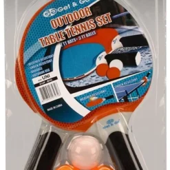 Tafeltennis Outdoor Set Get & Go Tafeltennisbat 2x En Bal 3x 9 Tafeltennis Outdoor Set Get & Go Tafeltennisbat 2x En Bal 3x -Aanbiedingen Buiten Plezier Winkel tafeltennisbat set outdoor get and go