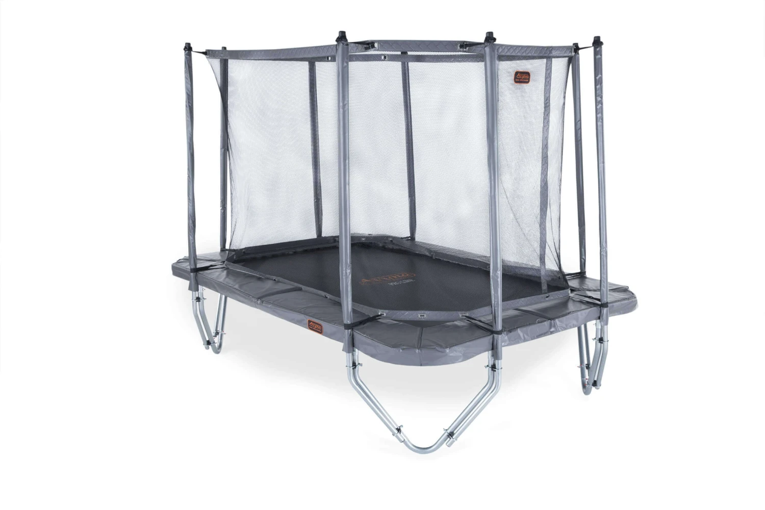 Avyna Pro-Line Trampoline 238 380x255cm Combi-BD Grijs Incl Veiligheidsnet + Ladder 4 Avyna Pro-Line Trampoline 238 380x255cm Combi-BD Grijs Incl Veiligheidsnet + Ladder - Afbeelding 2