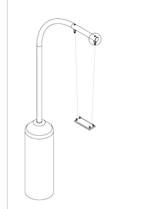 TopSwing Boogschommel Staal 2 Haaks Professioneel 6 TopSwing Boogschommel Staal 2 Haaks Professioneel - Afbeelding 4