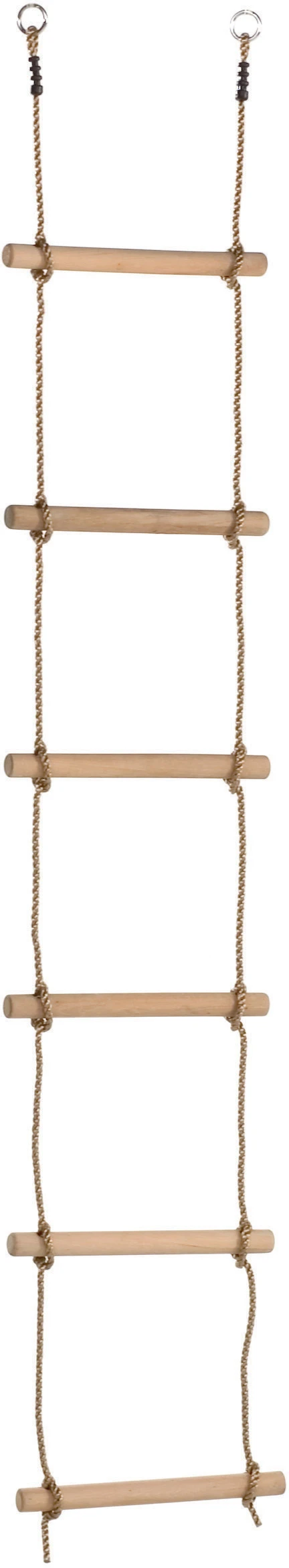 Touwladder 10 Sporten (PP-touwenset) – Schommelbalkhoogte 3,5 M. 3 Touwladder 10 Sporten (PP-touwenset) – Schommelbalkhoogte 3,5 M.