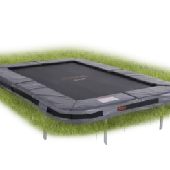 Avyna Pro-Line Trampoline Inground 223i 305×225cm Black-Edition 6 Avyna Pro-Line Trampoline Inground 223i 305×225cm Black-Edition -Aanbiedingen Buiten Plezier Winkel trampoline 380cm inbouw rechthoekig grijs 4 3