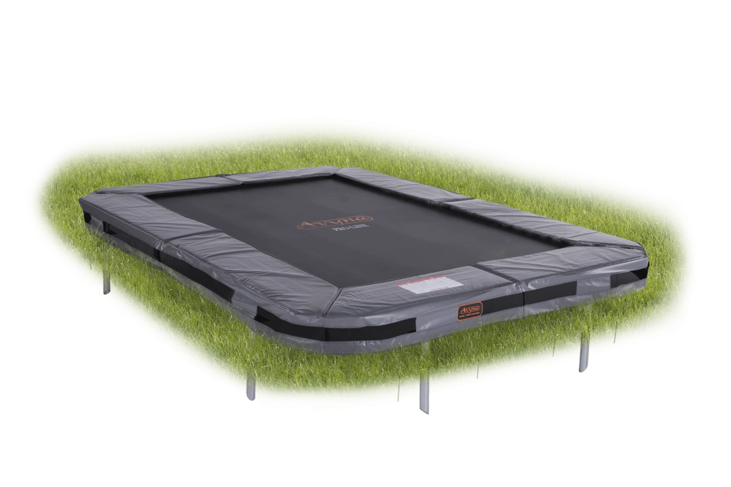 Avyna Pro-Line Trampoline Inground 223i 305×225cm Black-Edition 4 Avyna Pro-Line Trampoline Inground 223i 305×225cm Black-Edition - Afbeelding 2