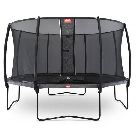 BERG Trampoline Regular Champion 430 Grey Levels + Safety Net Deluxe 3 BERG Trampoline Regular Champion 430 Grey Levels + Safety Net Deluxe