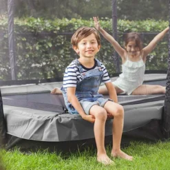 BERG Trampoline Inground Ultim Champion 330 Grey + Safety Net Deluxe -Aanbiedingen Buiten Plezier Winkel trampoline berg inground eazyfit grey safetynet deluxe berg 35.62.91.01 1