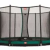 BERG Trampoline Inground Favorit 330 Green + Safety Net Comfort -Aanbiedingen Buiten Plezier Winkel trampoline berg inground favorit met safety net comfort 1