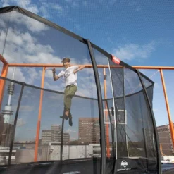 BERG Trampoline Regular Ultim Elite 500 Grey + Safety Net DLX XL 13 BERG Trampoline Regular Ultim Elite 500 Grey + Safety Net DLX XL -Aanbiedingen Buiten Plezier Winkel trampoline berg ultim elite reular 520