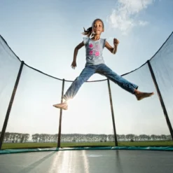 BERG Trampoline Inground Favorit 430 Black + Safety Net Comfort -Aanbiedingen Buiten Plezier Winkel trampoline berg veiligheidsnet safety net comfort 3