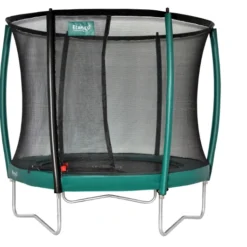 ETAN Premium Gold 305 Cm. Groen+ Safety Net Deluxe + Ladder -Aanbiedingen Buiten Plezier Winkel trampoline etan premium safety net deluxe 3 1
