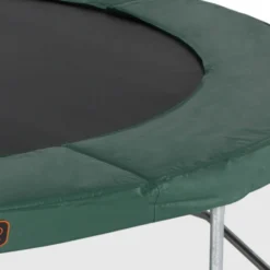HD Randkussen Voor Een Bovengronds Model Trampoline Met Diameter 380cm 12.5 Ft In De Kleur Groen