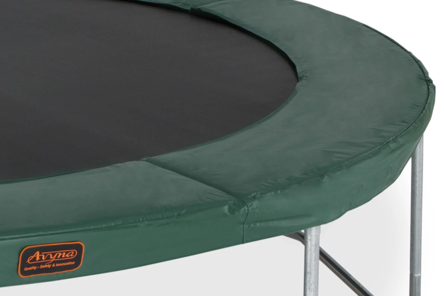 HD Randkussen Voor Een Bovengronds Model Trampoline Met Diameter 380cm 12.5 Ft In De Kleur Groen 3 HD Randkussen Voor Een Bovengronds Model Trampoline Met Diameter 380cm 12.5 Ft In De Kleur Groen
