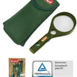 Scout Vergrootglas In Foudraal Scouting Outdoor -Aanbiedingen Buiten Plezier Winkel vergrootglas scout 19338 1