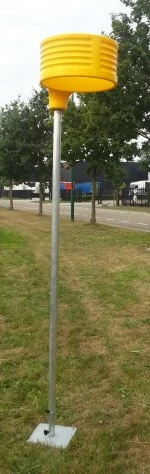 Verstelbare Korfbalpaal Deluxe Met Grasvoet En Korf 4 Verstelbare Korfbalpaal Deluxe Met Grasvoet En Korf - Afbeelding 2