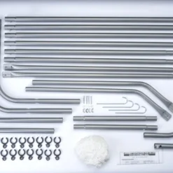 Voetbaldoel 2400 LD: 240 X 150 X 90 Cm. -Aanbiedingen Buiten Plezier Winkel voetbaldoel 2400ld angelsports 2