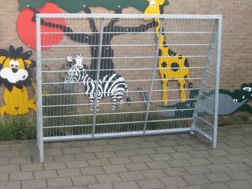 Voetbaldoel 261 X 200 X 90 Cm. – Openbare Ruimte 4 Voetbaldoel 261 X 200 X 90 Cm. – Openbare Ruimte - Afbeelding 2