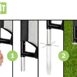 Voetbaldoel Exit Coppa 220×170 Cm Voetbalgoal -Aanbiedingen Buiten Plezier Winkel voetbaldoel exit coppa voetbal goal met trainingswand 4