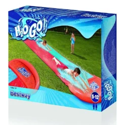 Waterglijbaan Duo – Dubbele Buikschuifbaan Bestway H2o Go -Aanbiedingen Buiten Plezier Winkel waterglijbaan dubbel bestway 4