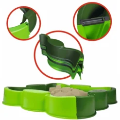 BIG Zandbak Vario Incl. Afdekzeil Kunststof Zandbak