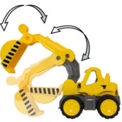 BIG Power Worker Midi Bagger Wiellaadkraaan Graafmachine 9 BIG Power Worker Midi Bagger Wiellaadkraaan Graafmachine -Aanbiedingen Buiten Plezier Winkel zandbakauto big power worker bagger big 56835