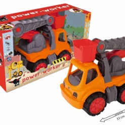 BIG Power Worker Midi Hoogwerker Zandbakauto -Aanbiedingen Buiten Plezier Winkel zandbakauto big power worker service kraan big 55818 1 1