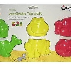 Zandbakvormpjes Dierenvriendjes 6-delig