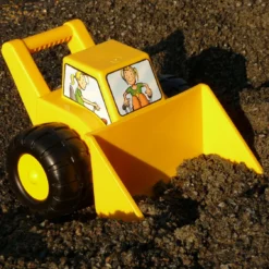 Gowi Hand-Dozer 2-Wheel-dozer Zandbakspeelgoed Geschikt Voor KDV En Scholen -Aanbiedingen Buiten Plezier Winkel zanddozer handdozer handbuldozer 4027608555103